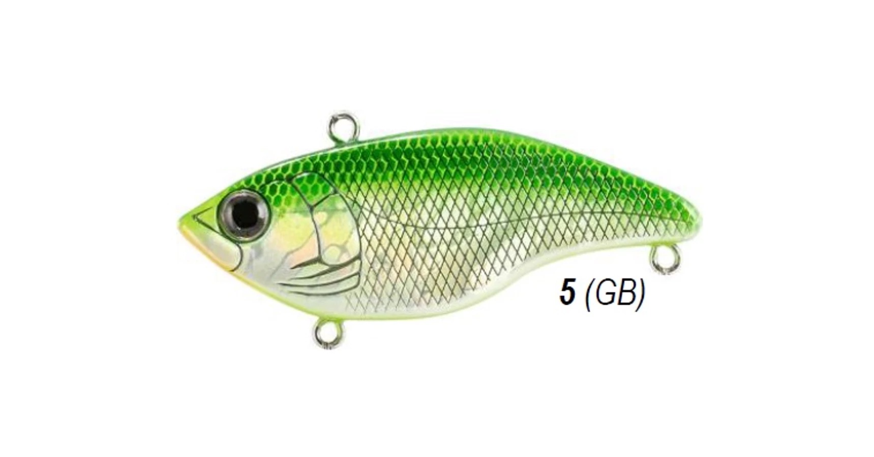 Rapture Pro HF Vibe Crank S GB 60 mm, 16 g wobbler