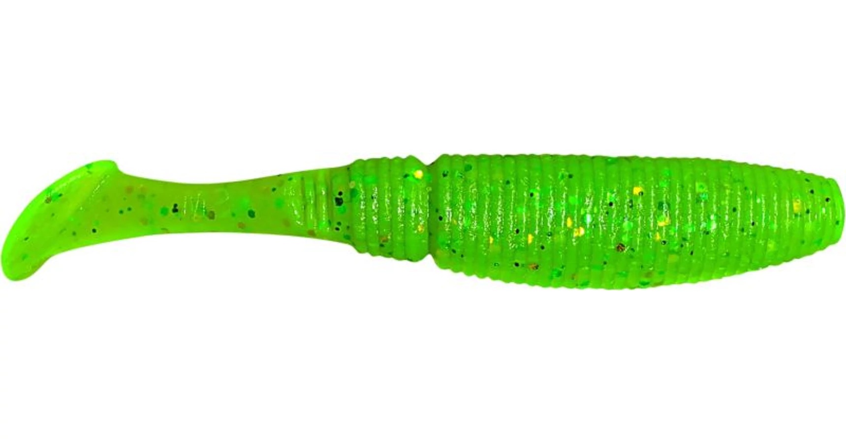 Rapture W. Power Shad 10 cm Chartreuse, 8 db lágygumi csali